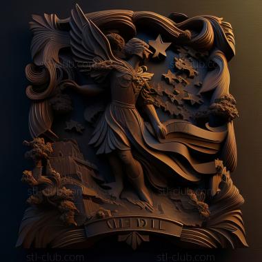 3D модель Игра st Europa Universalis III Divine Wind (STL)